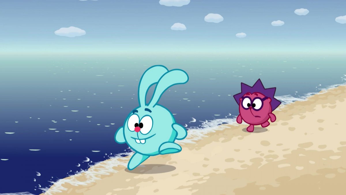 Смешарики Крош и Лосяш