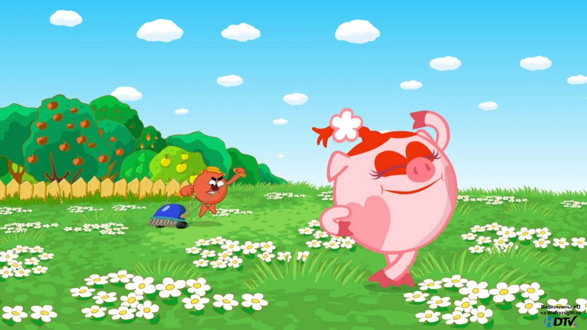 Смешарики на Поляне