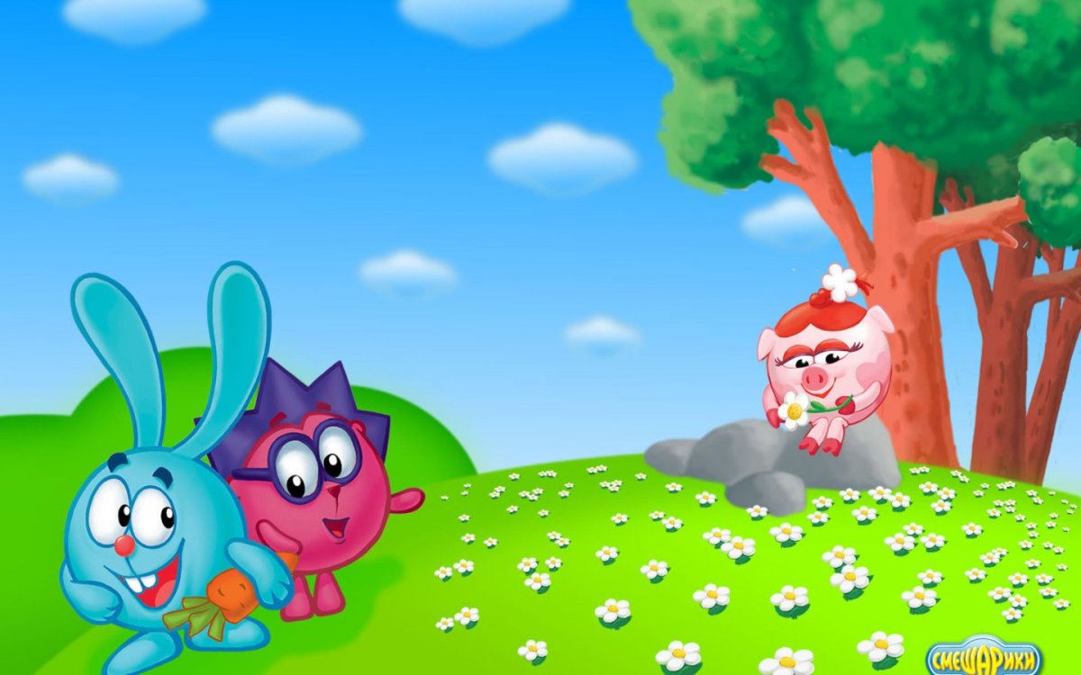 Фотообои Смешарики