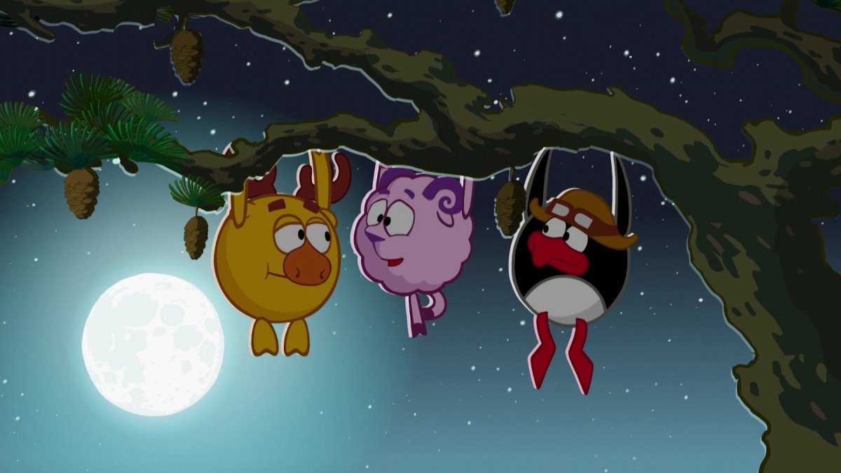 Смешарики Бараш и Лосяш