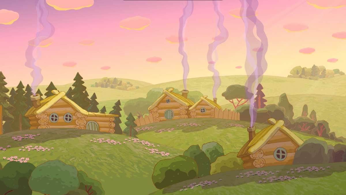 Деревня смешариков