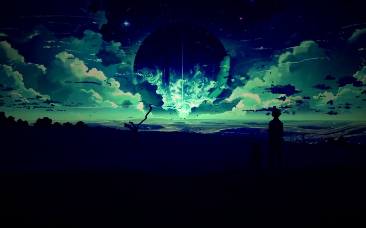 Аниме пейзаж