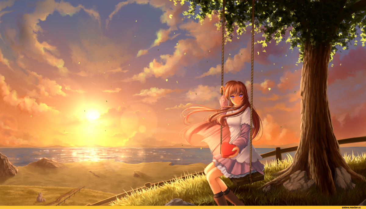 Аниме природа