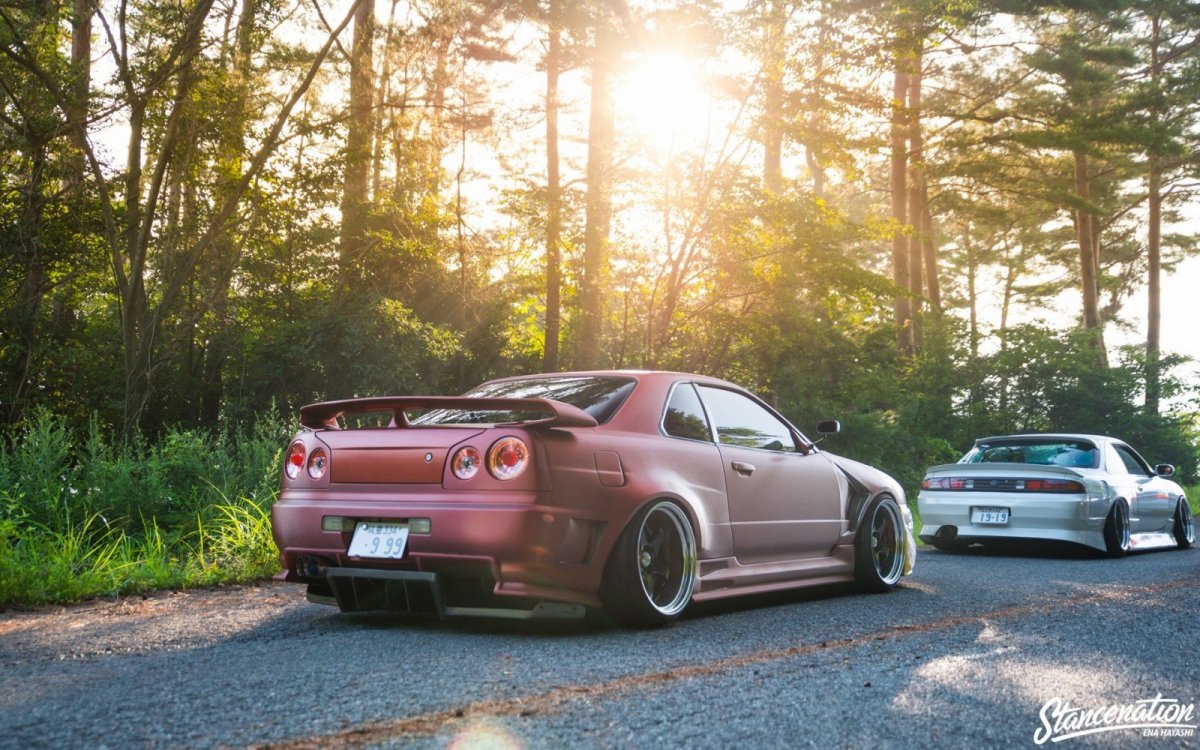 Nissan Skyline r34 стенс