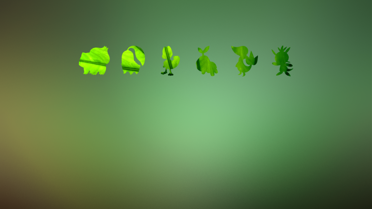 Зеленый фон