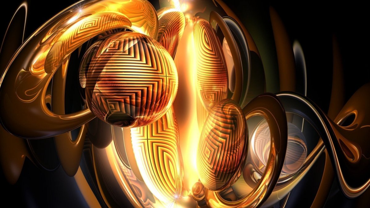 Объемная абстракция высокого разрешения