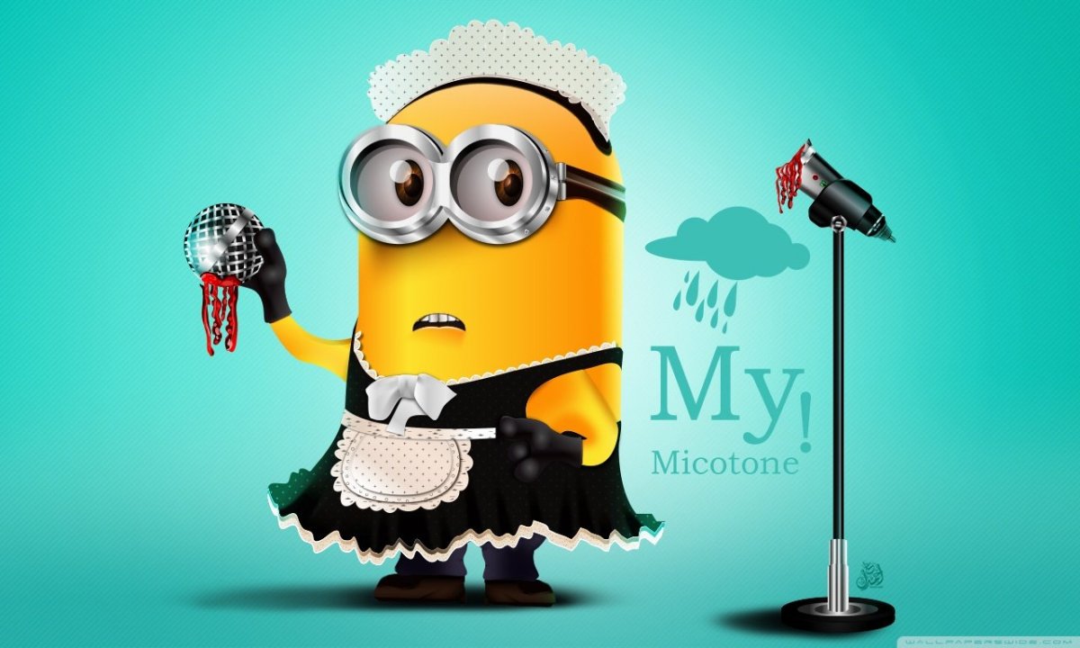 Миньоны на заставку компьютера
