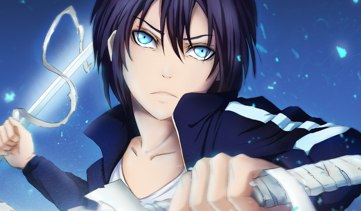 Аниме пацан с наушниками