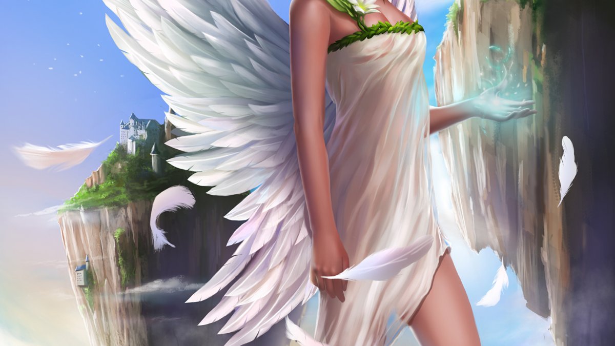 Красивый ангел