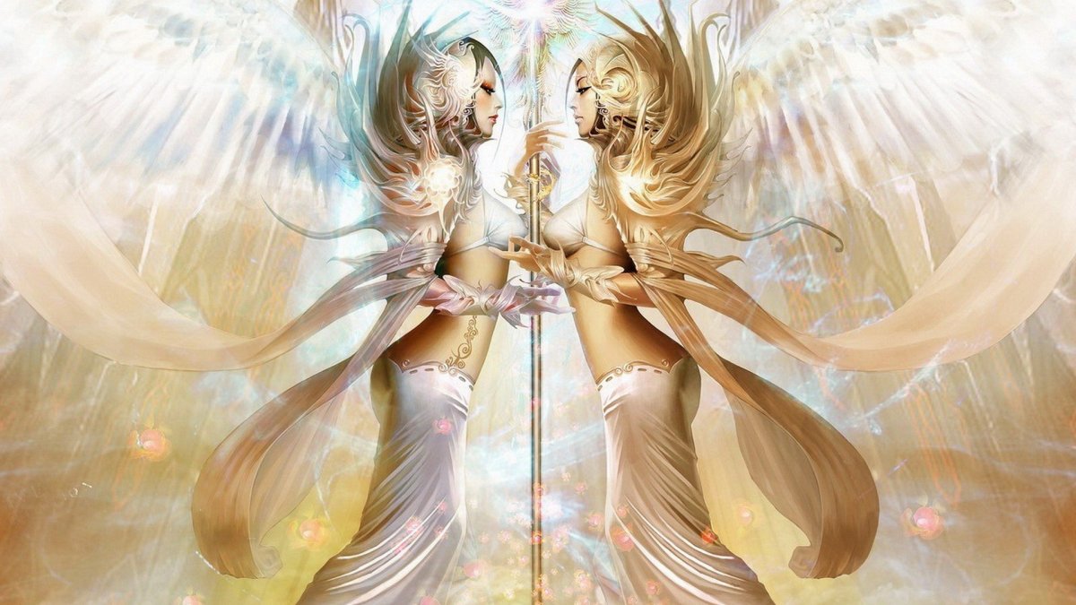 Две девушки фэнтези
