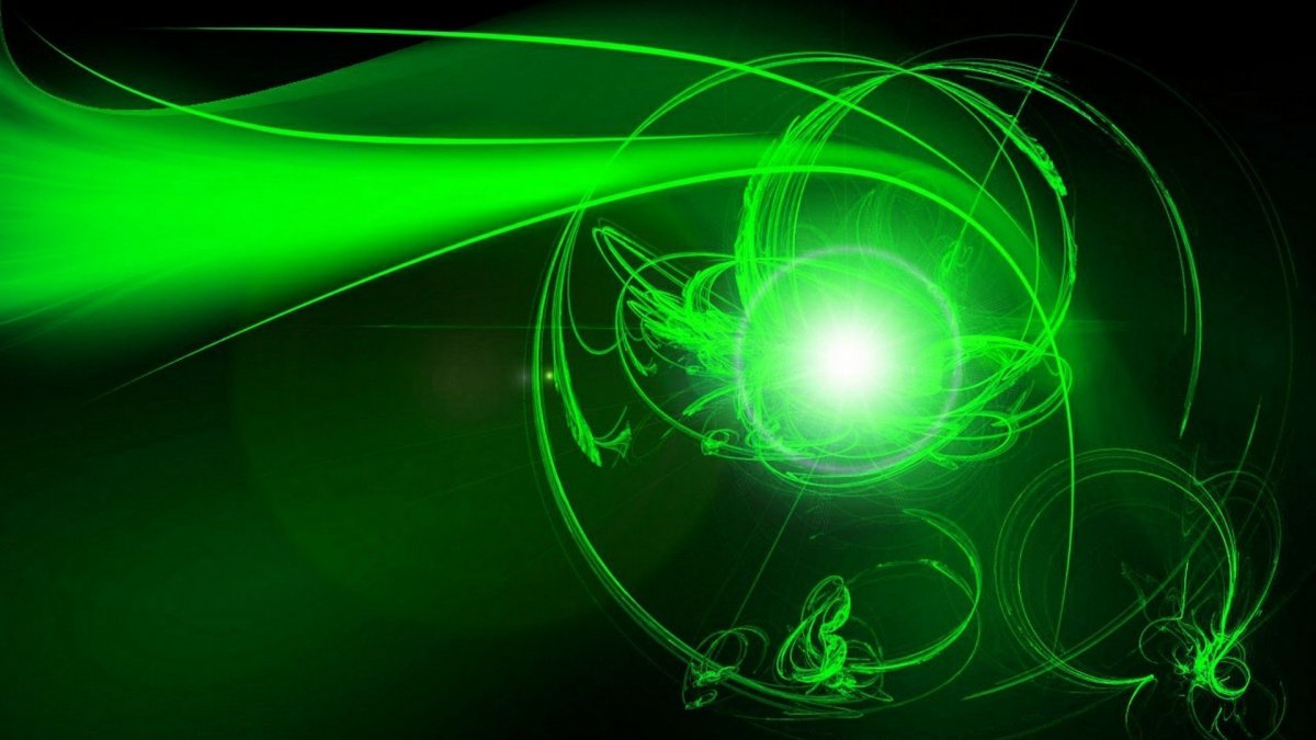 Зеленая абстракция