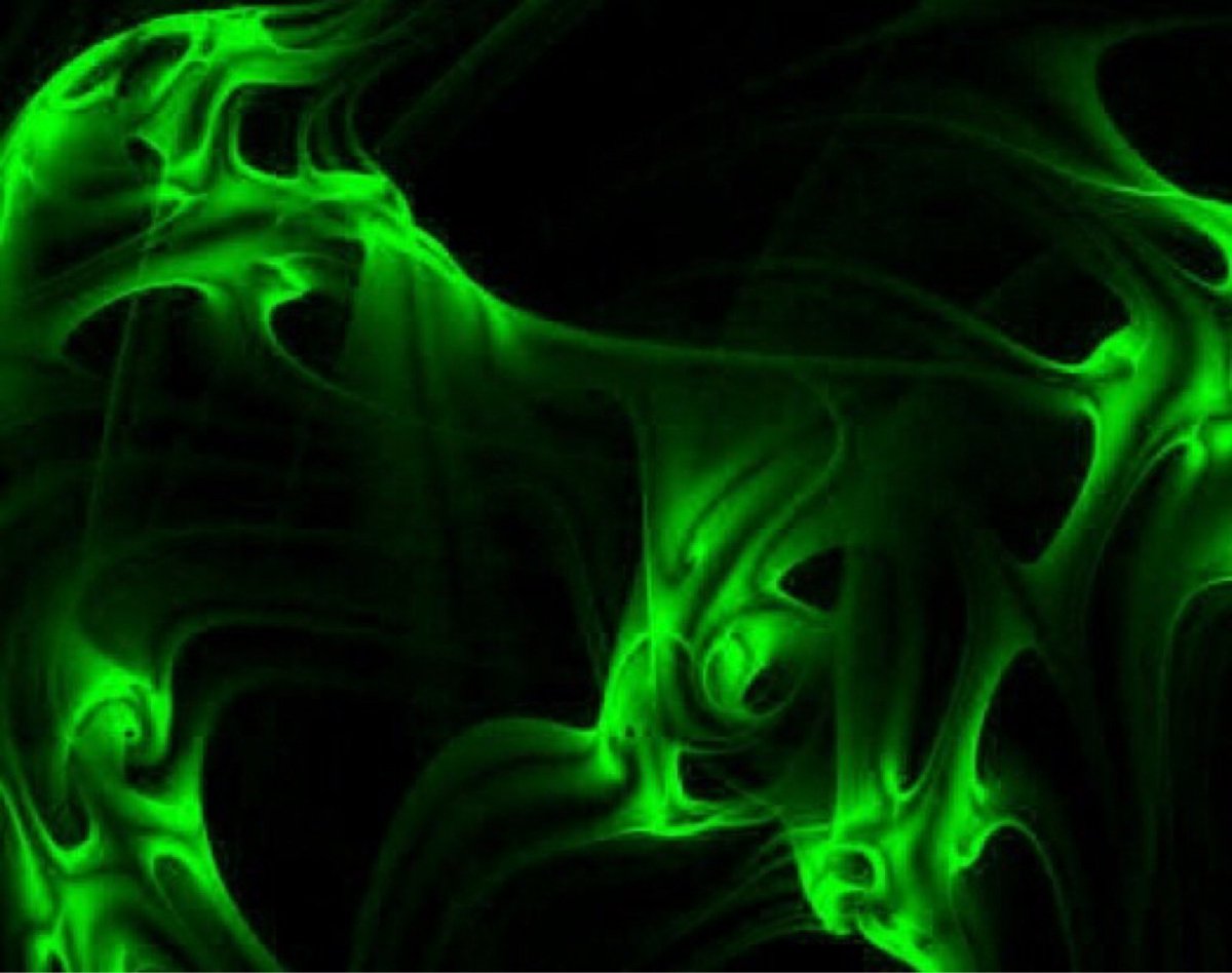 Чёрно-зелёный цвет