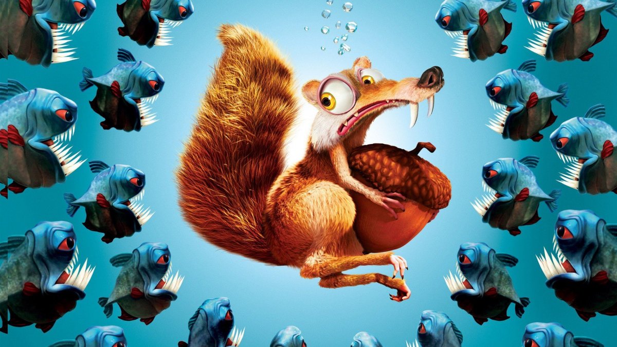 Ледниковый период 2 пираньи