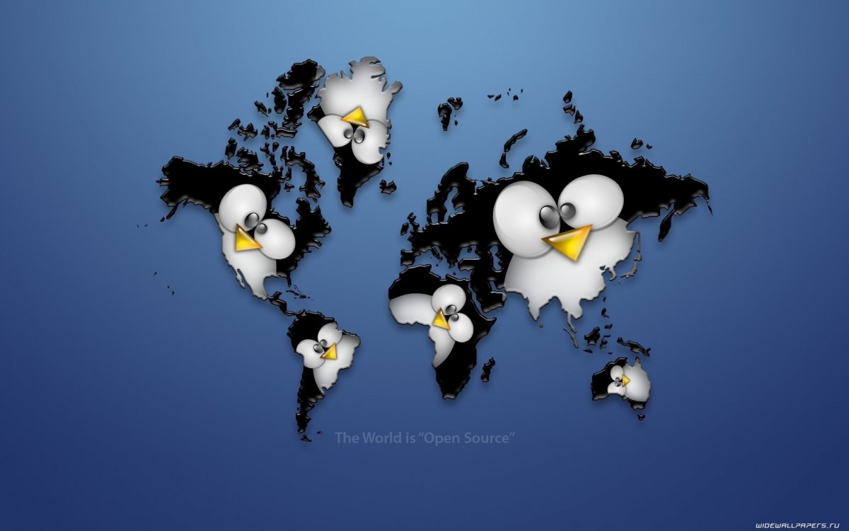 Заставка линукс