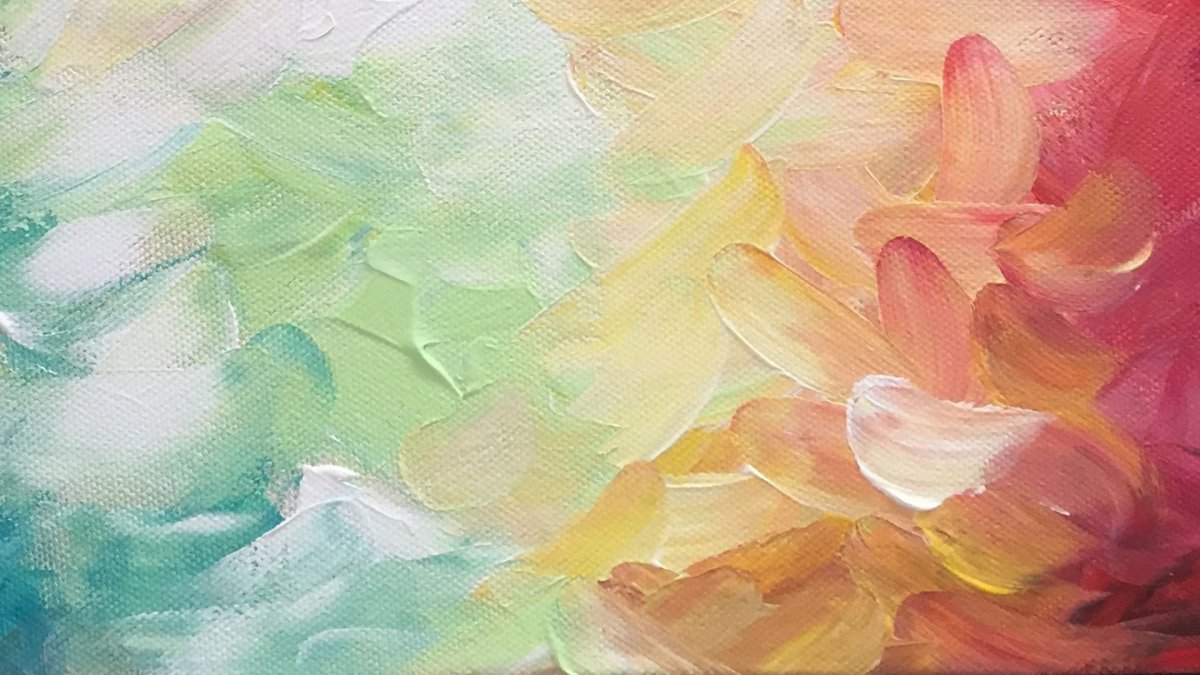 Абстракция в пастельных тонах