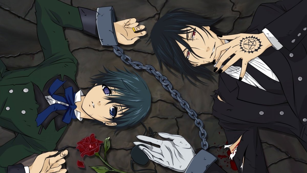 Тёмный дворецкий комната Сиеля