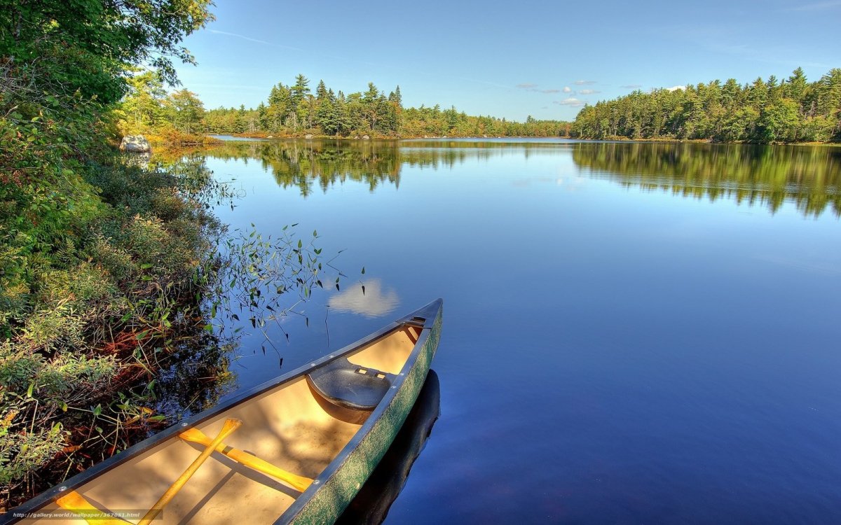 Лодки на реке Ветлуга