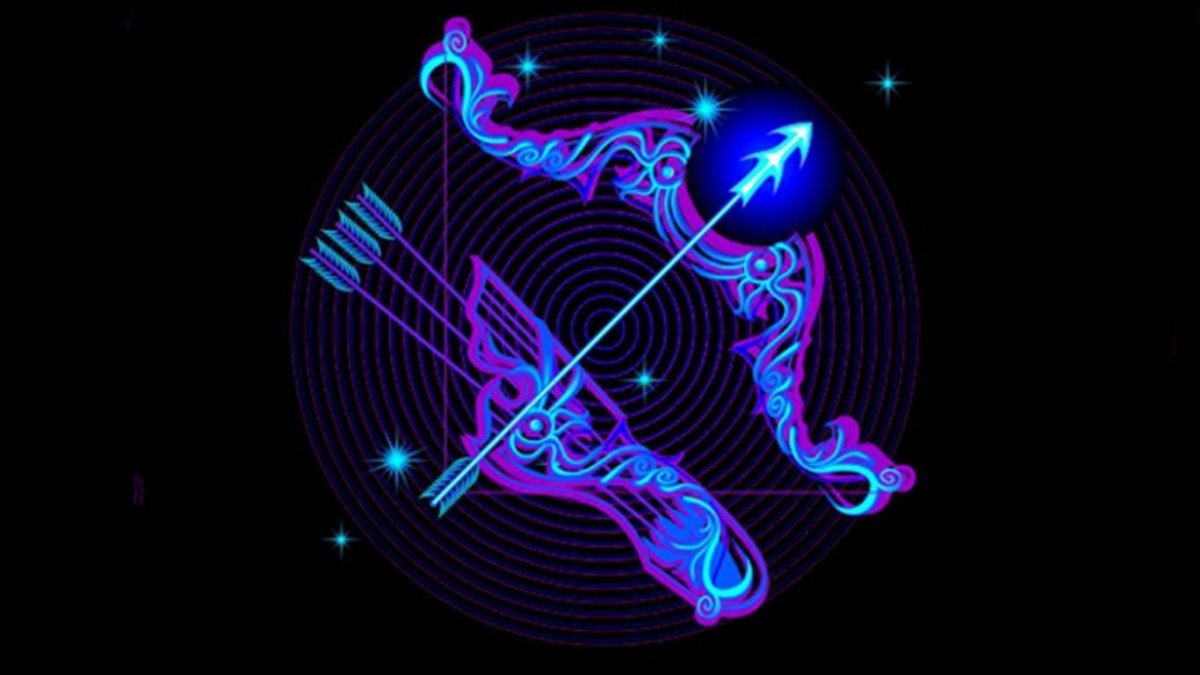 Красивый знак зодиака Стрелец