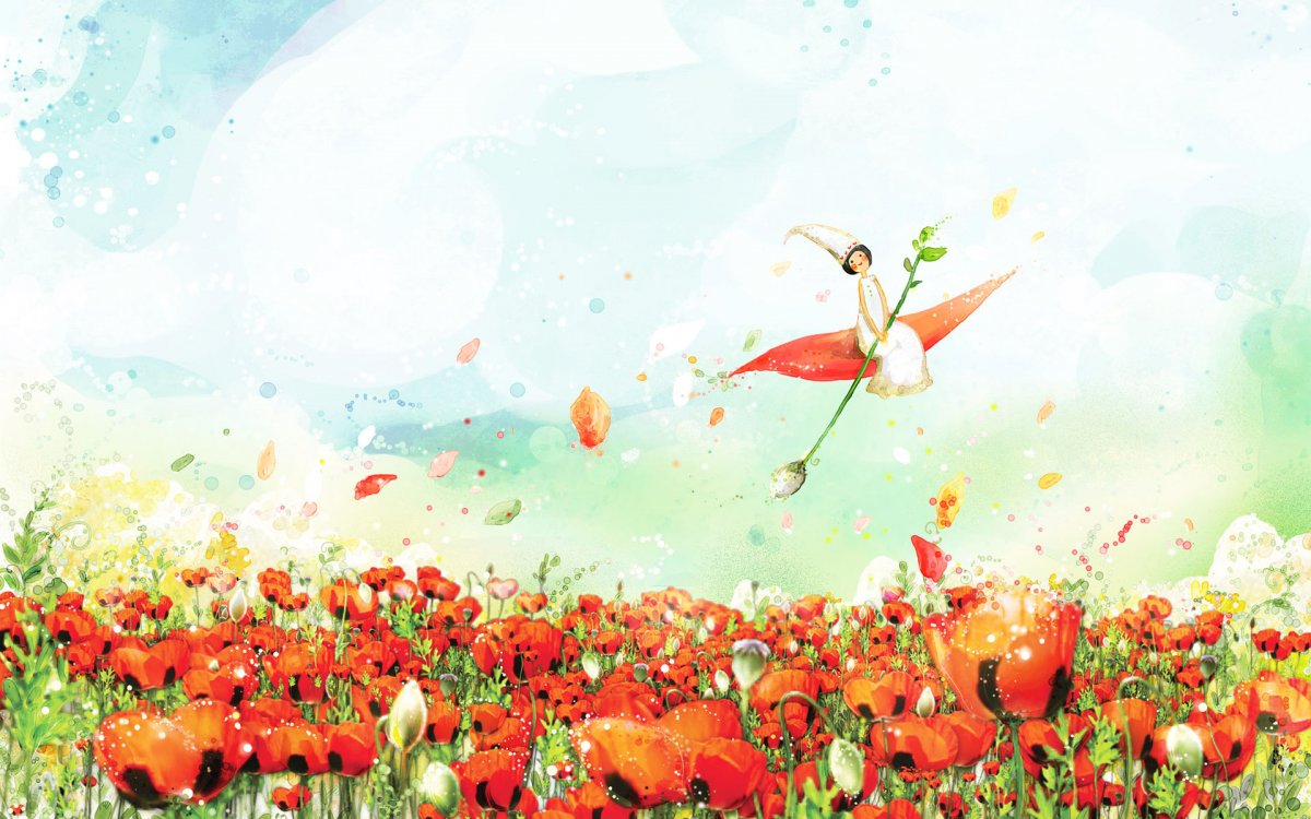 Лето абстракция