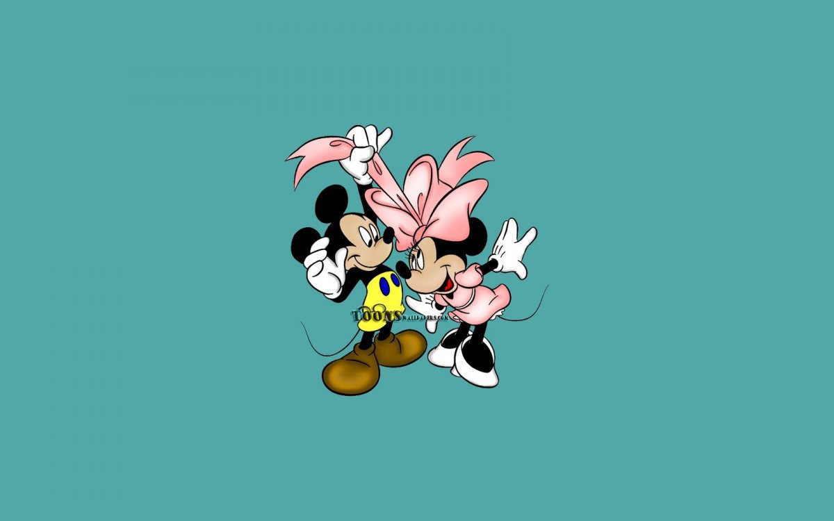 Обои на рабочий стол с Микки Маусом