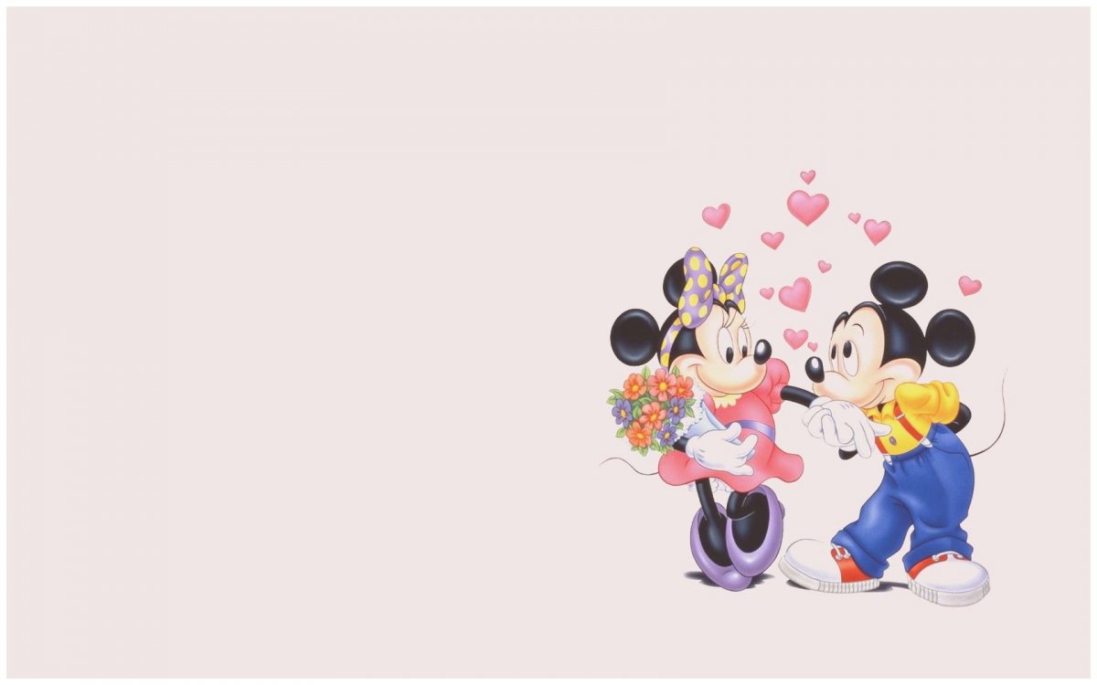 Обои на телефон Микки Маус