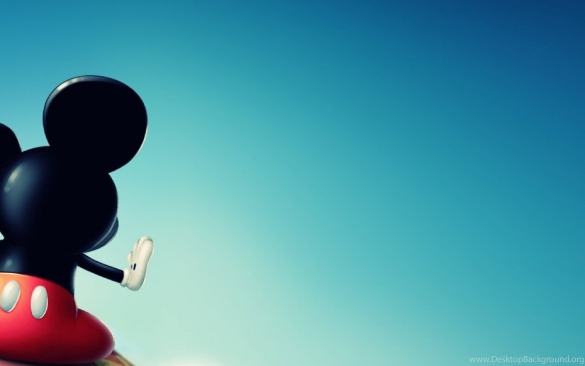 Обои на рабочий стол Микки Маус