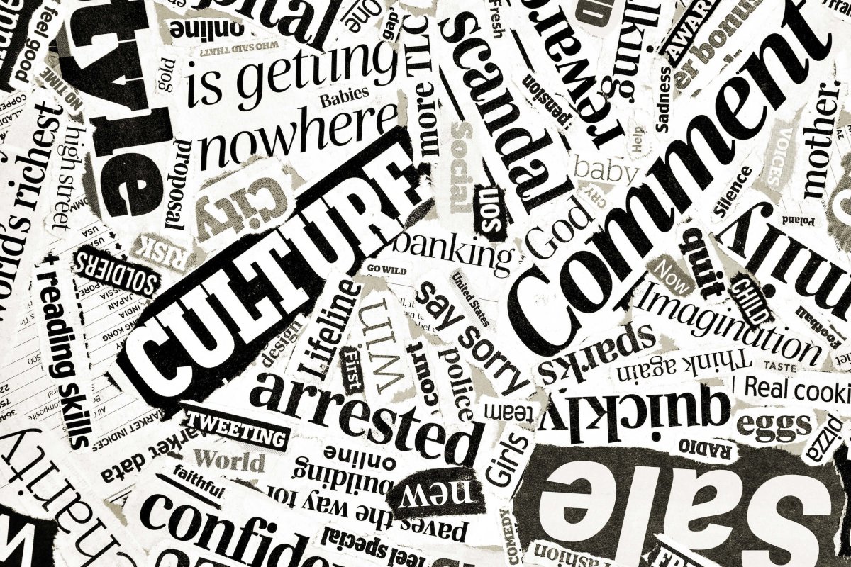 Газетный фон