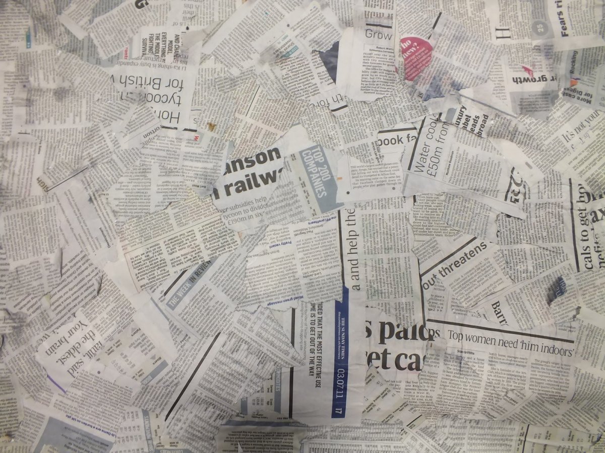 Обои на телефон газета