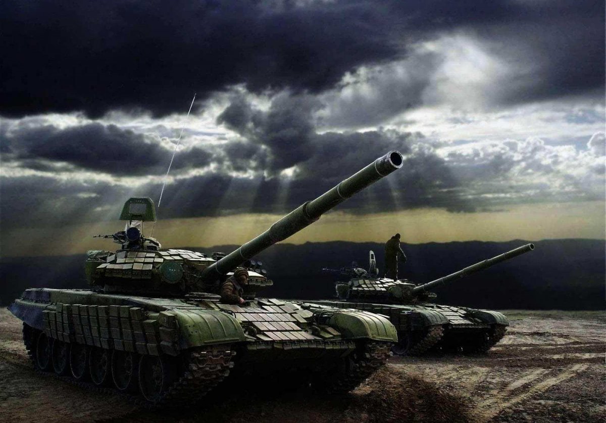 Танк т72 на войне