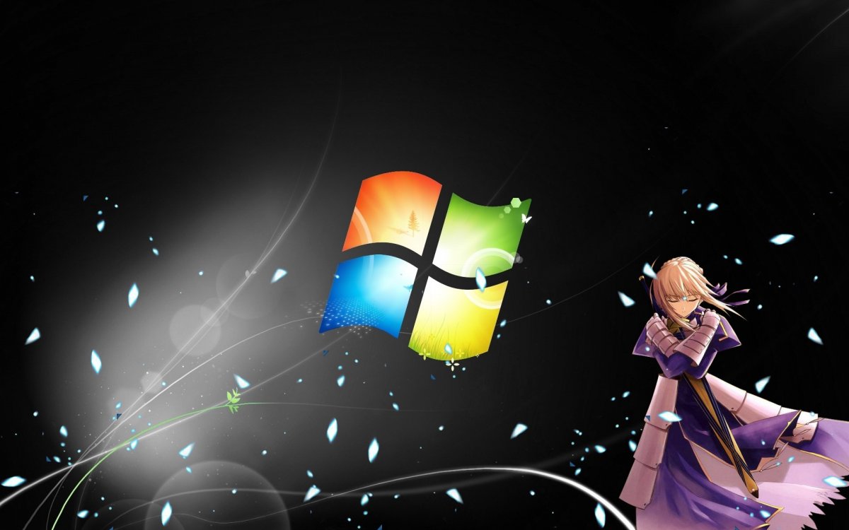 Windows в стиле аниме