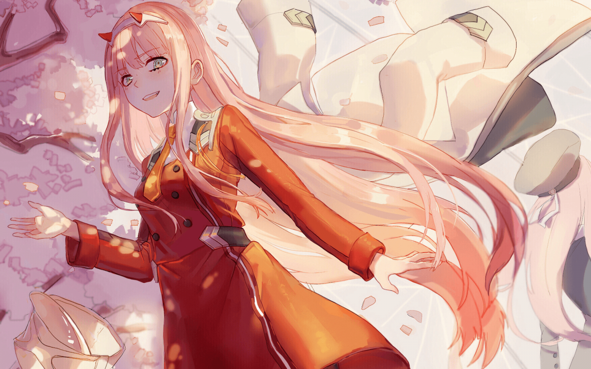 Аниме Zero two Darling