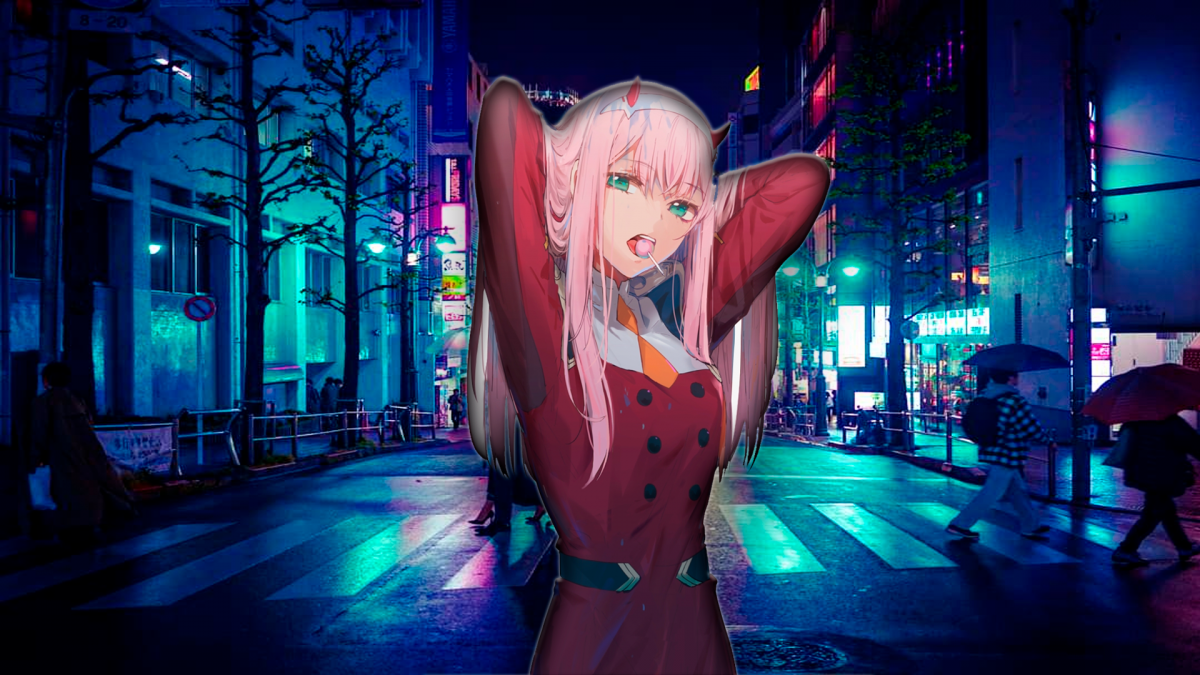 Zero two неон