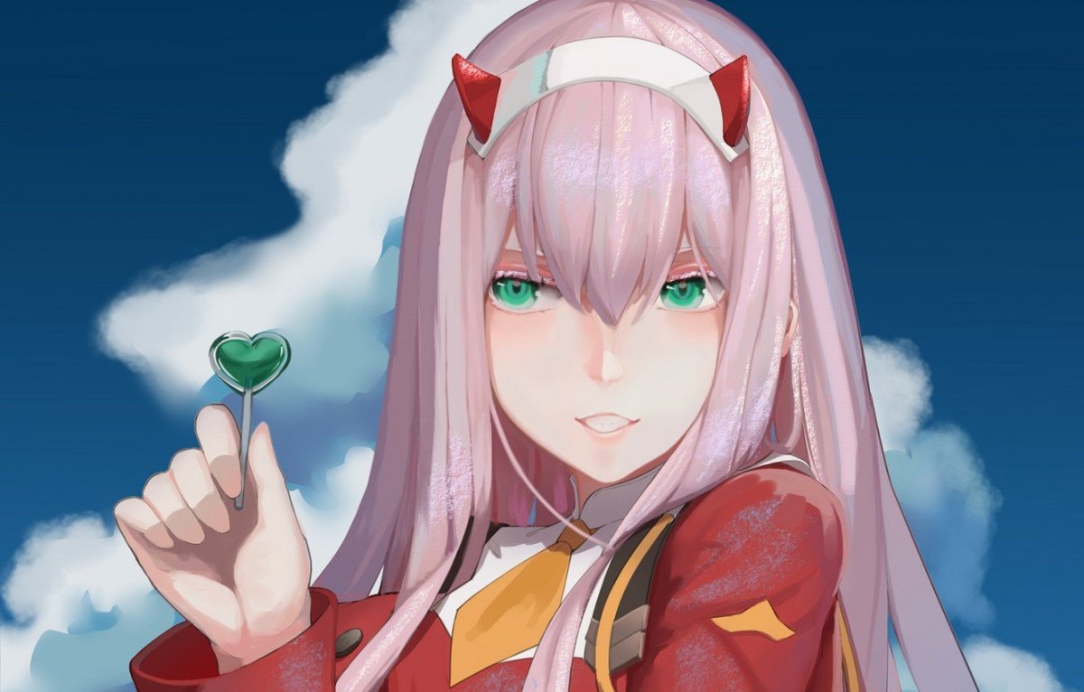 Zero two Чупа Чупс