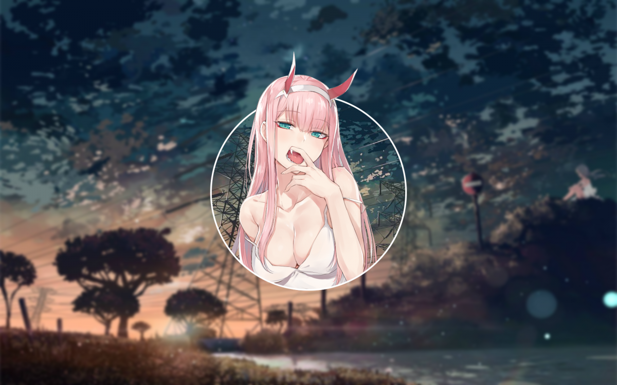 Фон аниме Darling in the FRANXX