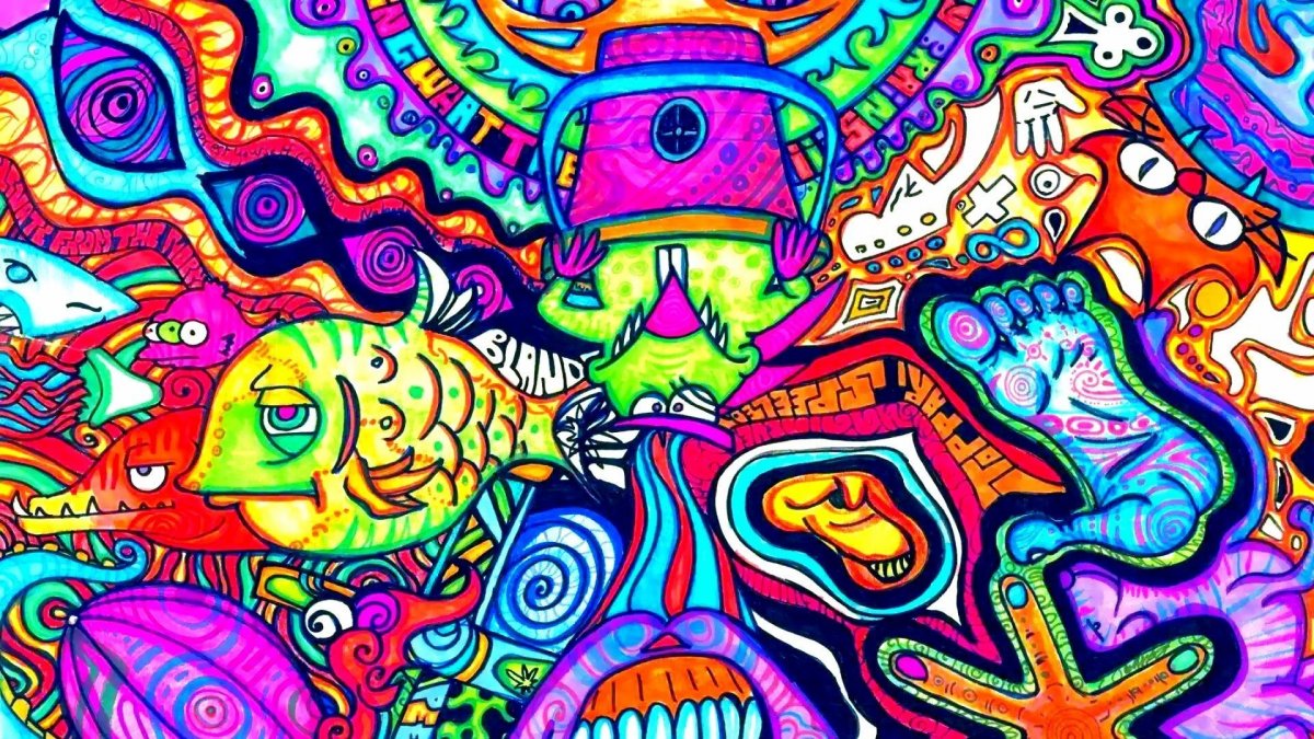 Рисунки хиппи инди КИД