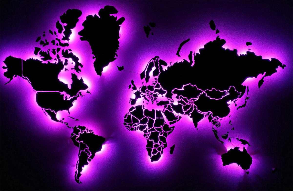 Глобальная карта мира