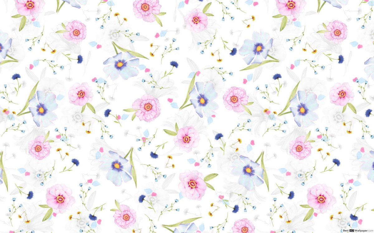 Фон мелкие цветочки