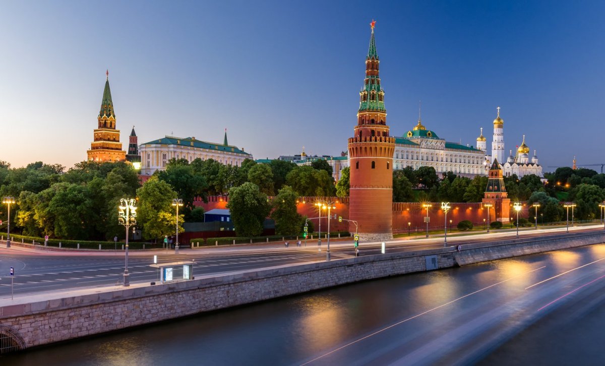 Московский Кремль и красная площадь