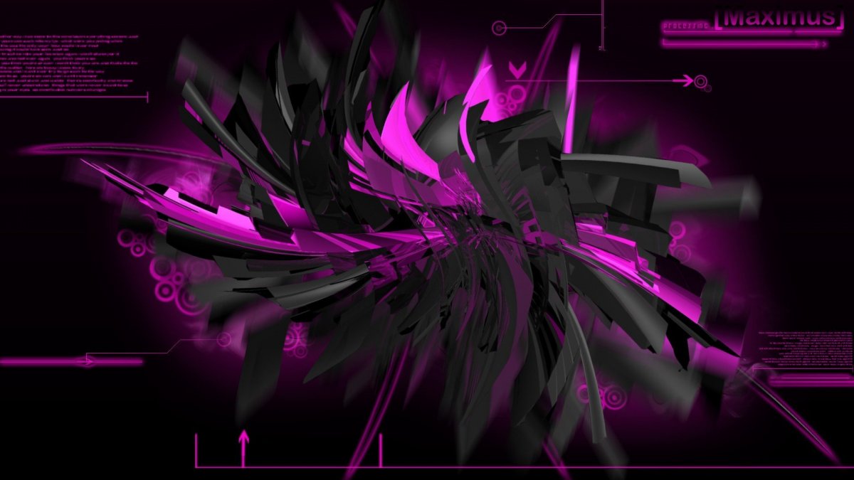 Красивые обои фиолетовые для геймеров