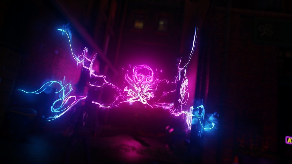 Классный неоновый фон