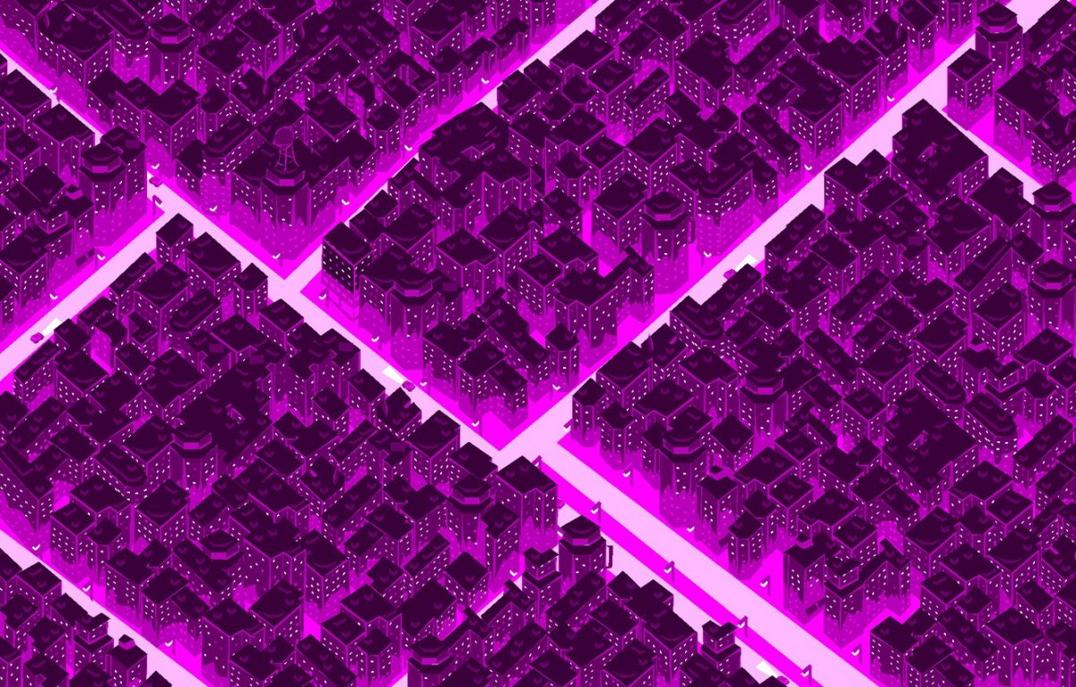 Неоновый череп