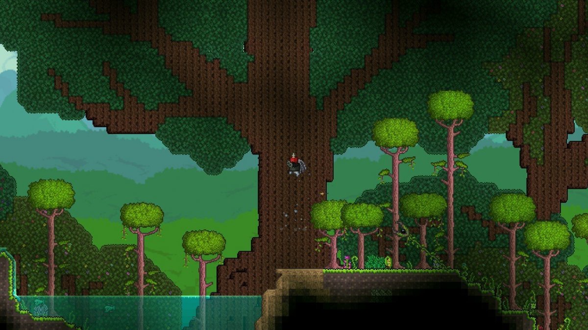 Terraria Лесной биом