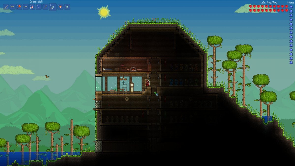 Террария красивые скрины