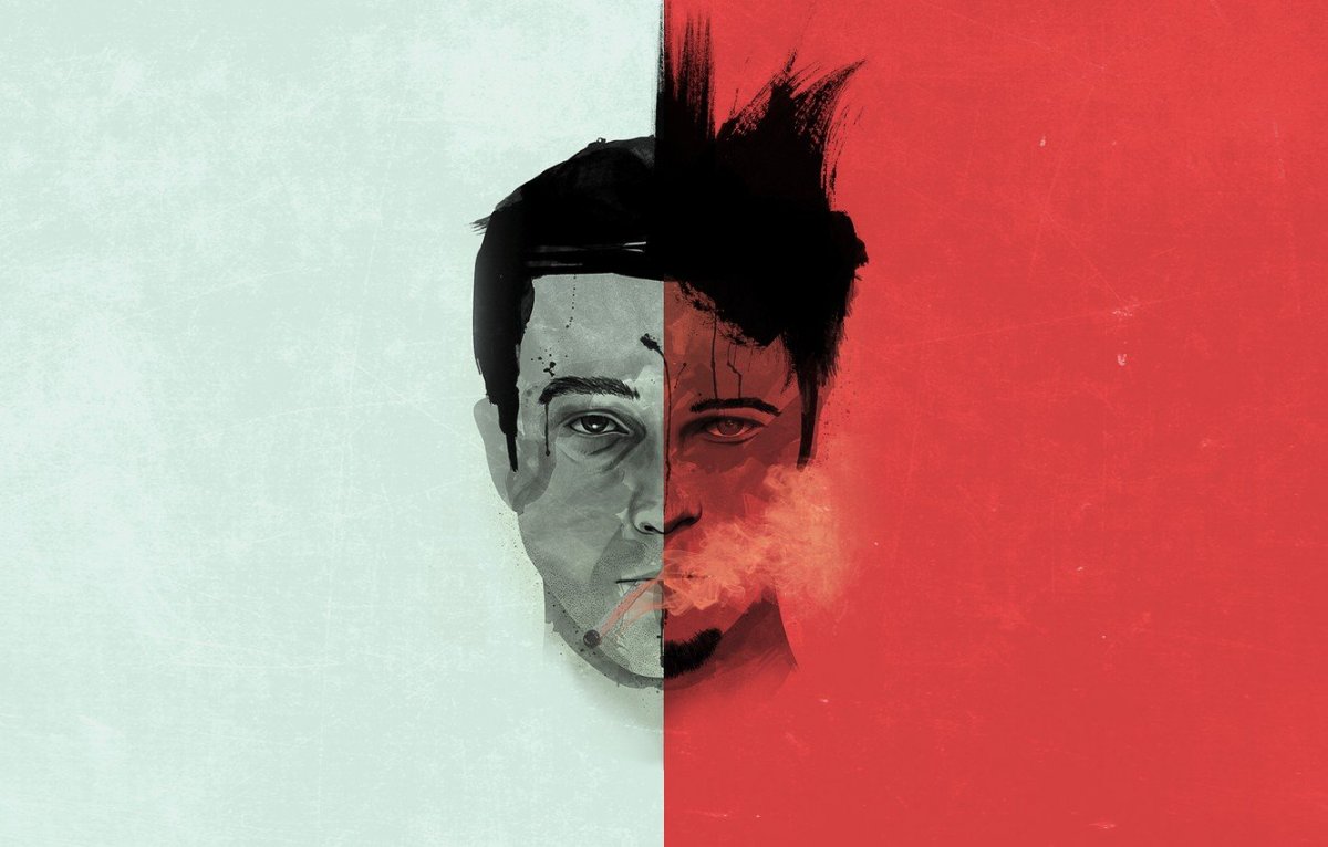 Эдвард Нортон Бойцовский клуб арт