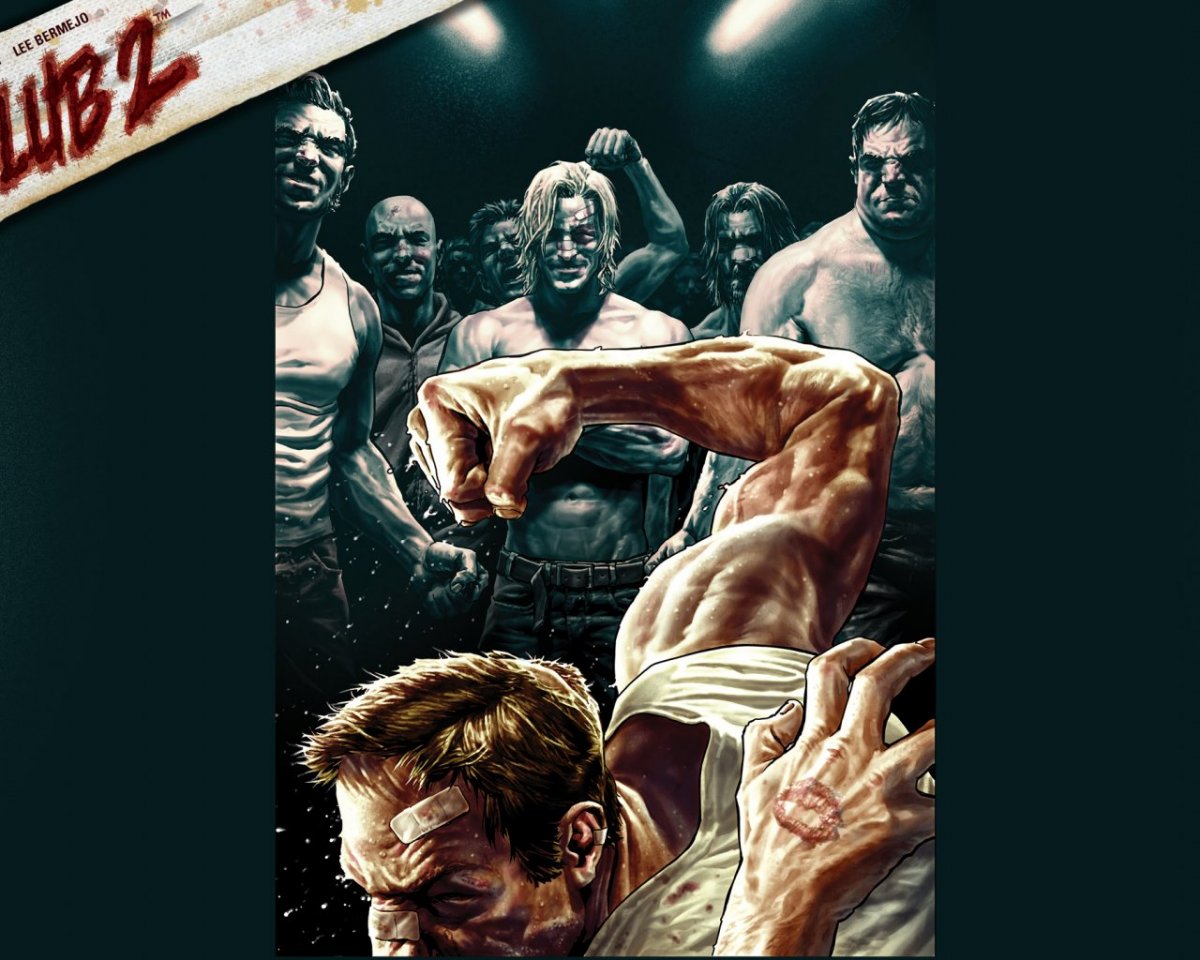 Эдвард Нортон Бойцовский клуб обои HDF