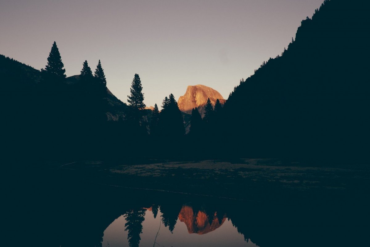 Обои на рабочий стол Минимализм природа