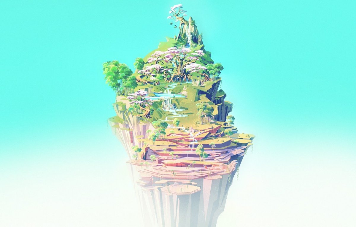 Обои креативные вертикальные