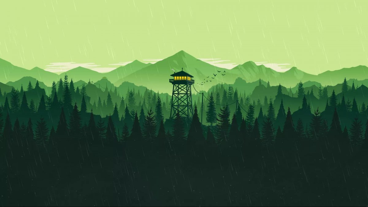 Фон Firewatch 4k