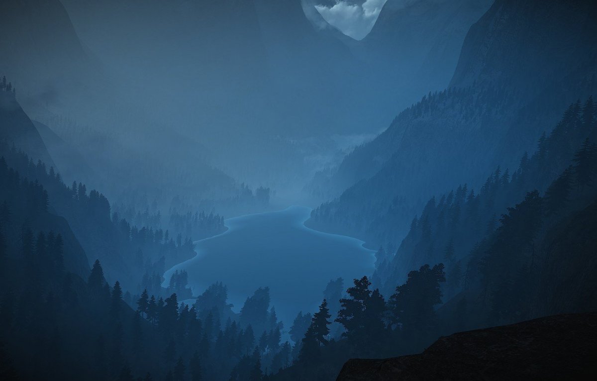 Минималистичные пейзажи