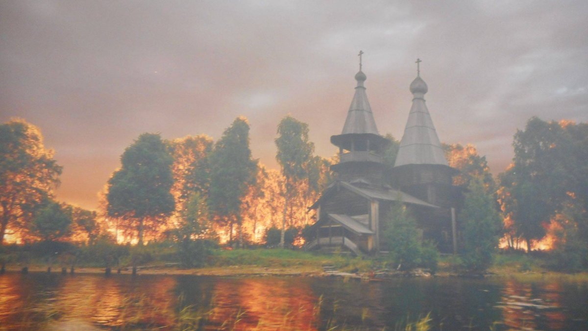 Церковь Андрея Первозванного на реке Вуокса